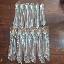 Oneida Flight Reliance Iced Tea Spoons 7 3/8"  Stainless Set of 12 NEW