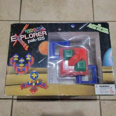 New WEDGiTS Explorer Pak building block set 125 pieces