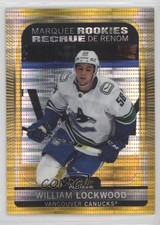 2021 O-Pee-Chee Platinum Marquee Rookies Seismic Gold 37/50 William Lockwood q2c