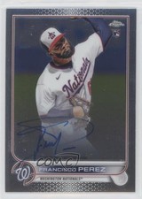 2022 Topps Chrome Rookie Auto Francisco Perez #RA-FP Auto 0s1o