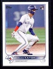 2022 Topps Update Gosuke Katoh Rookie Toronto Blue Jays #US41