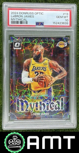 LeBron James PSA 10 2024-25 Panini Donruss Optic Mythical Lakers 3639