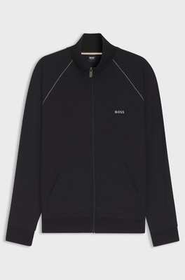 BOSS Men s Mix&Match Zip-Up Jacket 50515366 | Black & Navy