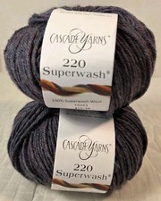 Cascade Yarns 220 Superwash Merino Wool Yarn Lot of 2 Color 379 X1