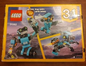 LEGO Creator 3 In 1 Robo Explorer 31062 Opened Box Used Complete