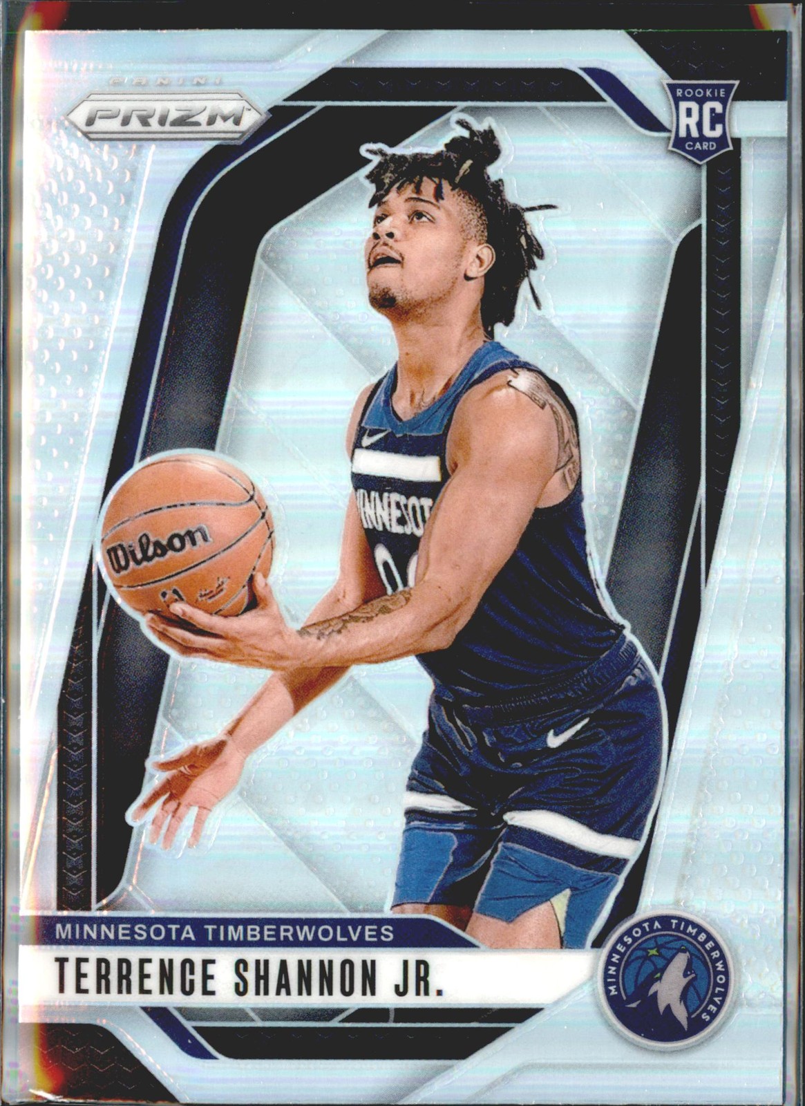2024-25 Panini Prizm #224 Terrence Shannon Jr. Prizms Silver