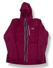 The North Face Women s Stretch Full Zip Hoodie Sweater Medium Broken Zipper