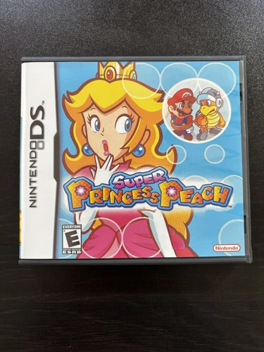 Super Princess Peach (Nintendo DS, 2006) - Authentic, Tested, CLEAN