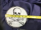 2 222 FIFTH SKULLS CROSSBONES PLATES ☠️ never used! EXCELLENT! ☠️☠️ — photo 4