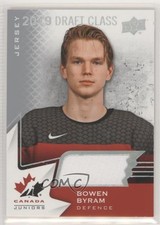2020 Upper Deck Team Canada Juniors 2018 Draft Class Jerseys Bowen Byram #96 l5j
