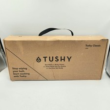 Tushy Classic Bidet Bamboo Silver Toilet Attachment Sprayer