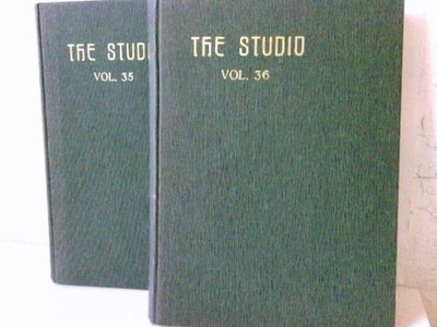 Konvolut: 2 Bände The Studio -  an Illustrated Magazine of Fine & Applied Art - 
