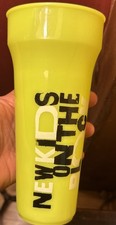 New Kids On The Block 9&rdquo; Plastic Cup Big Mouth Licensed Yellow Green