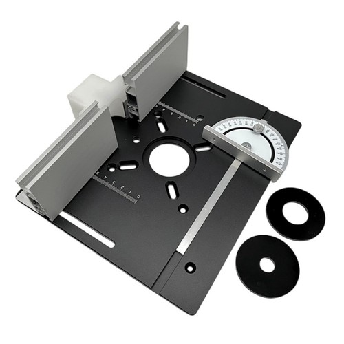Fräser-Hebesystem und Aluminium-Fräsertisch-Einlegeplatte, Elektrischer Tri2634 - Bild 3 von 5