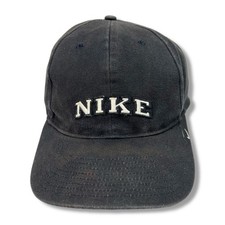 Vintage 90s Nike Pro Classics Fitted Hat Cap Baseball Wink Eye Black Swoosh