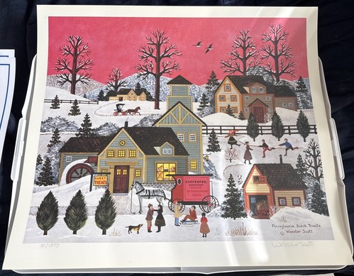 "Pennsylvania Dutch Treats " by Jane Wooster Scott hand signed certified - Picture 1 of 9
