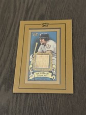 2003 Topps 205 Framed Relics #TR-LB LANCE BERKMAN Houston Astros Baseball Card