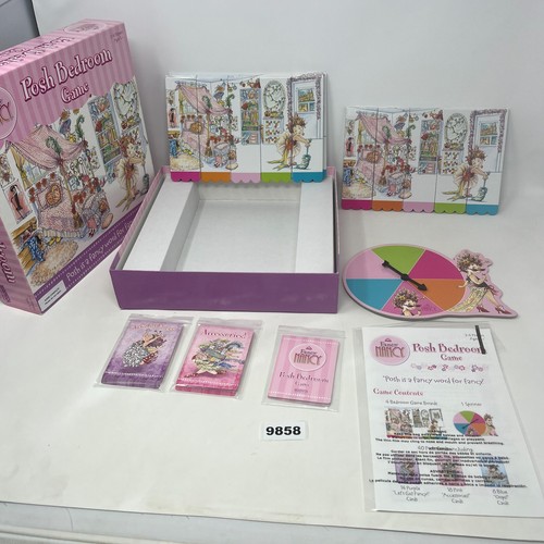 Fancy Nancy Posh Bedroom Game - COMPLETE Briarpatch 2007 Childs Game Ages 5+ - Picture 2 of 12