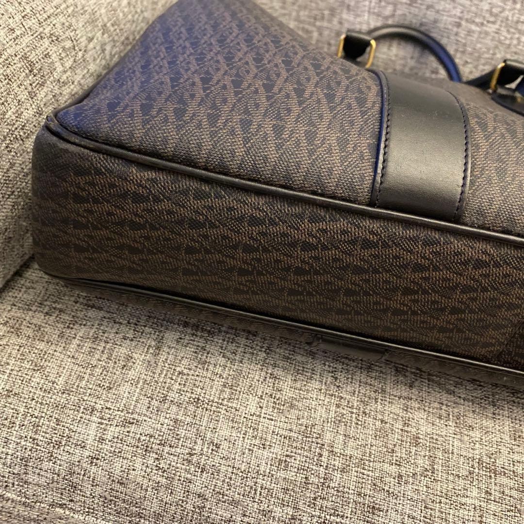 Rare Yves Saint Laurent YSL Men's Briefcase Business Bag Brown thumbnail 5