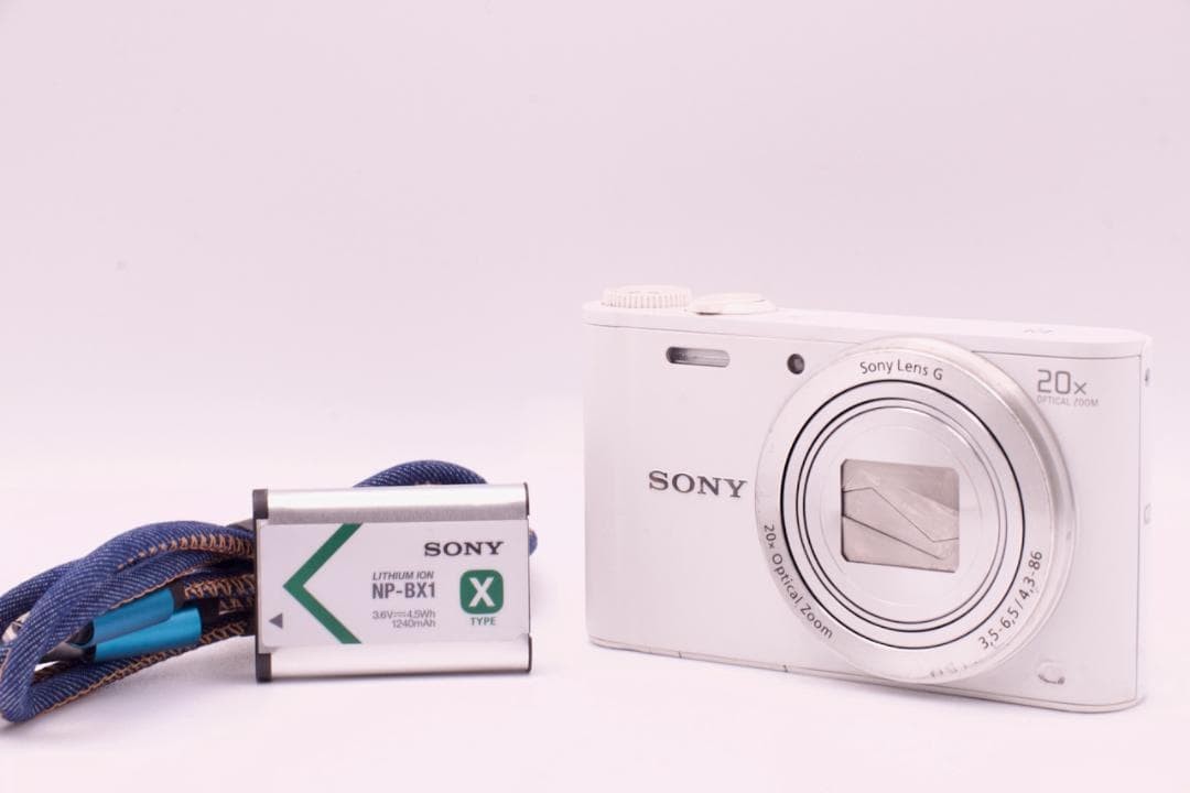 Sony Cyber-shot DSC-WX350 Digital Camera 20x Zoom Y2K Digicam