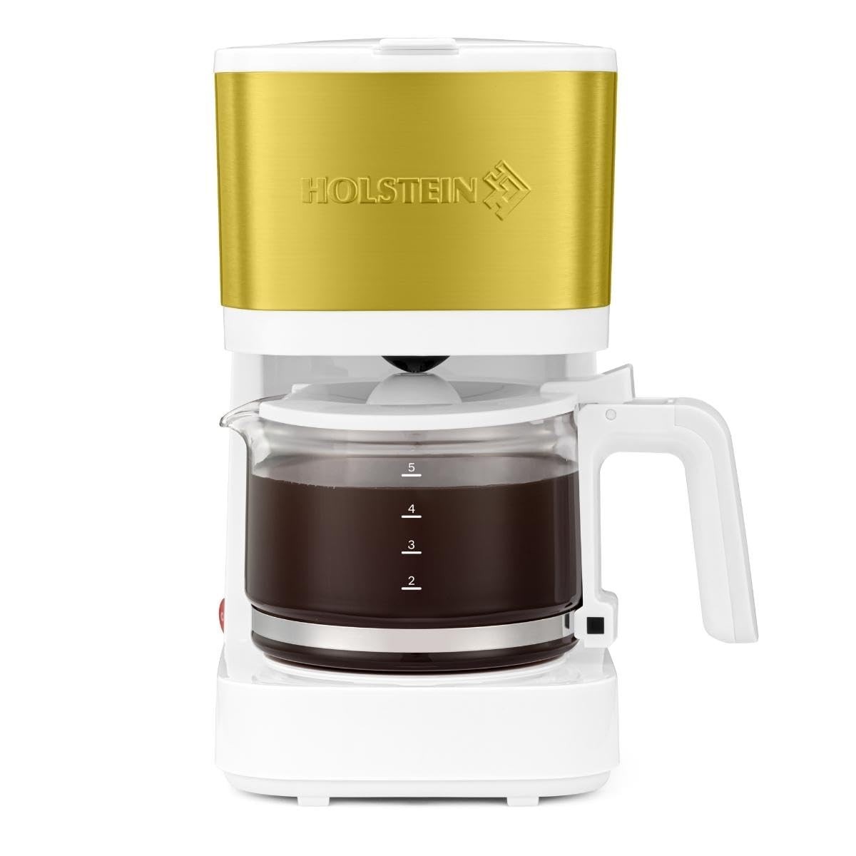 With Glass Carafe Auto Pause & Warming Plate