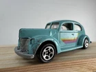 Vintage 1982 Hot Wheels Sky Blue 1940 Ford 2 Dr Sedan Hot Rod Roadster Diecast