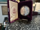 Benjamin Franklin Firefighters Silver Medal One Ounce Silver US Mint OGP