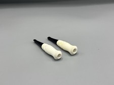 2 porta cigarrillos para cigarrillos regulares (8 mm) bloque de espuma de mar hecho a mano