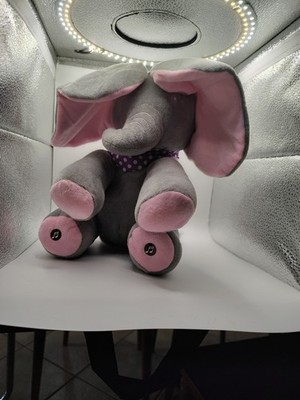 Multifunctional Elephant Plush Animatronic.  He Plays Music