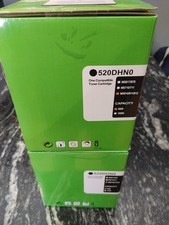 Dos - Tóner negro 520DHN0 para impresora láser Lexmark MS810/811/812 - Nuevo