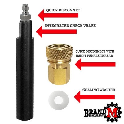 Compression Tester Adapter Fits  4TNE , 3TNE  Series Yanmar Diesel Engines