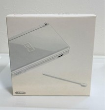 Nintendo DS Lite Crystal White Complete in Box JP Retro Gaming RARE Color