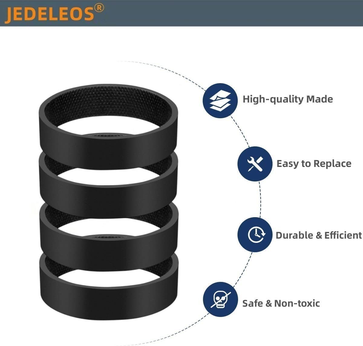 Essential Replacement Belts for Kirby Avalir, Sentria & Heritage Vacuum Series thumbnail 4