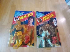 SEALED 1983 Rocky Balboa & Mr. T Action Figures Phoenix Toys