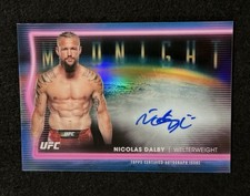 Nicolas Dalby Horizon On Card Auto 🔥 2025 Tops Midnight UFC #HNS-ND