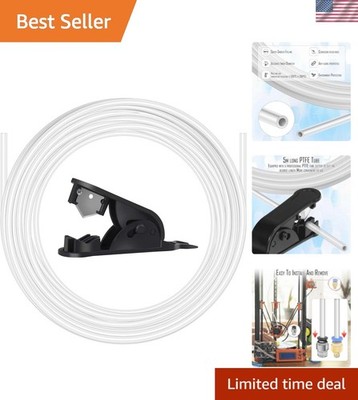PTFE Tube 5M for 1.75mm Filament - Smooth, High Precision 3D Printing Solution