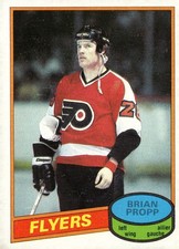 1980-81 O-Pee-Chee 39 Brian Propp Philadelphia Flyers Rookie Card AA