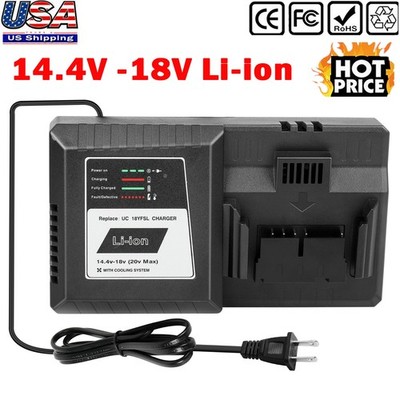 14.4V 18V Charger for Hitachi Li-Ion Battery UC18YFSL UC18YSL3 UC18YKSL UC18YRL