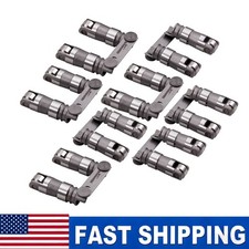 16 Pcs Hydraulic Roller Lifter Link Bar Set For Ford Sbf Small Block 260 289