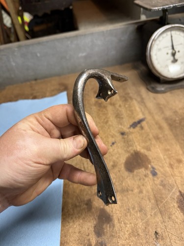 Vintage Marine Nautical Ship Boat Bow Handle Mount Hardware Plated Brass Parts