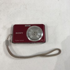Sony Cyber-shot DSC-W180 Digital Camera 10.1 MP 3x Optical Zoom- Red