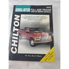 Chilton General Motors Full-Size Trucks 1988-98 Repair Manual #28624
