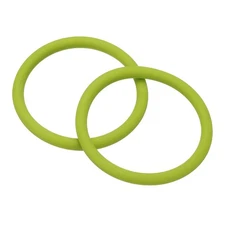 2pcs Silicone Bracelets Band, Sport Wristband Bracelet, Green