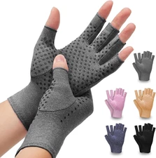 2 Pairs Arthritis Compression Gloves- for Hand Arthritis, Carpal Tunnel Pain, Rh