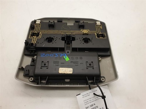 07-09 TOYOTA TUNDRA EXTENDED CAB GRAY COLOR FRONT OVERHEAD ROOF CONSOLE ASSEMBLY - Picture 7 of 12