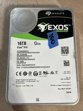 SEAGATE ST16000NM001G 16TB EXOS 512E 6GB/S 3.5" SATA ENTERPRISE HARD DRIVE