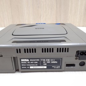 Japanese Sega Saturn Console Bundle with 2 Controllers & 6 Games EVANGEION VF