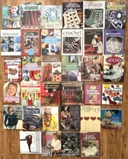YOU PICK KNIT & CROCHET BOOKS Patterns, Tips, Instructions - Use Pull-Down Menu
