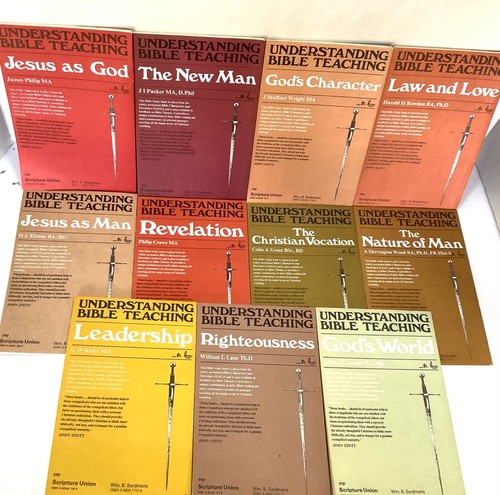 Vintage Understanding Bible Teaching Books Paperback 1978 Lot of 11 - Imagen 2 de 12