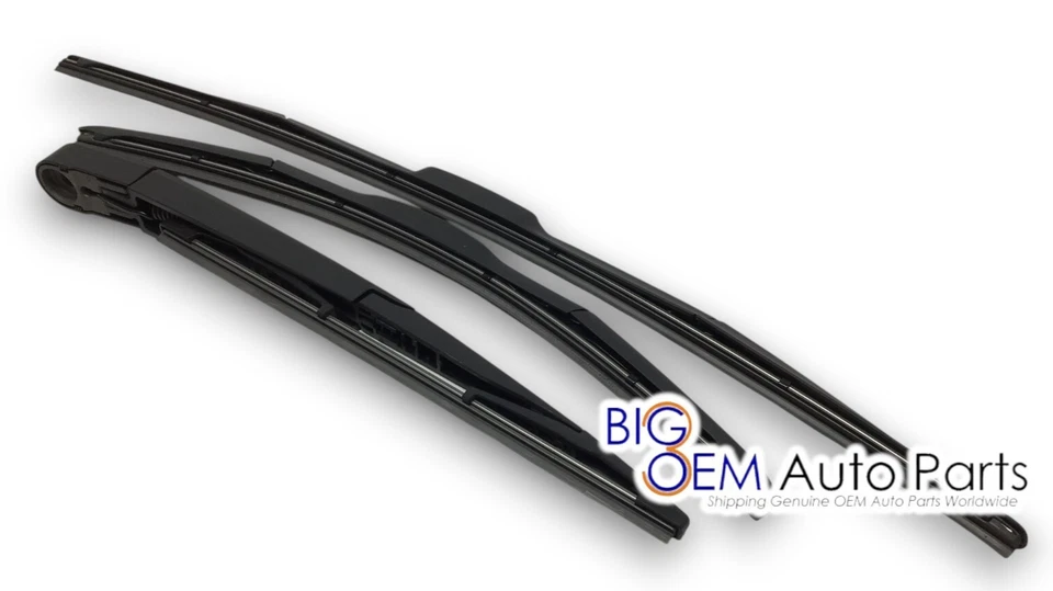 Juego de escobillas limpiaparabrisas trasero y conductor pasajero Chevrolet Blazer 2024-2025 nuevo OEM Foto 3 de 4